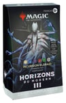 Wizards Of The Coast Deck Commander Magic: The Gathering Horizons Du Modern 3 - Incursion Eldrazi (Deck De 100 Cartes, Booster Collector Échantillon De 2 Cartes + Accessoires)