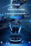 Écouteurs Bluetooth universels pour jeux d'e-sports HYUNDAI modernes TWS noirs avec réduction de bruit excellent et batterie durables