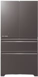 Mitsubishi Electric 564L Glass French Door Fridge Freezer - Gunmetal - MR-LX564ER-GDS