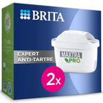 BRITA Cartouche Filtre  Eau Robinet MAXTRA PRO  Expert anti-tartre Pack de 2