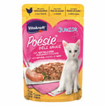 VITAKRAFT Nourriture pour Chat Poésie Delisauce Junior Hühnchenfilet 23x85g Sac