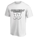 HYYYH Robert Covington # 33 T-Shirt Basketball sports round neck shirt tank Mens teens birthday gift (Color : White, Size : Medium)