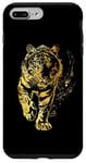 iPhone 7 Plus/8 Plus Gold Tiger Powerful Zen Pose Aura Golden Tiger Case