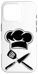 Coque pour iPhone 16 Pro Chef Cook Cooking Pirate Kitchen Lover