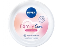 NIVEA_Family Care Sensitive Skin lätt fuktgivande kräm för ansikte, kropp och händer 450ml