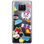 ERT GROUP mobile phone case for Xiaomi MI 10T LITE/REDMI NOTE 9 PRO 5G original and officially Licensed Disney pattern Minnie 067 adapted to the shape of the mobile phone, partially transparent