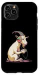 iPhone 11 Pro Goat Stuffed Animal Goat Costume Kids Headphones Video Game Case