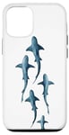 Coque pour iPhone 12/12 Pro Shark - Étui de téléphone mignon pour amoureux de requin