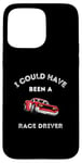 Coque pour iPhone 15 Pro Max Voiture de course Petrolhead Mechanic Race Driver Dad Père