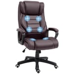 High Back 6 Points Vibration Massage Executive Ergonomic Office Chair