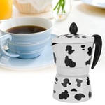 (3 Cups Of Cow Color 150ML)Aluminium Coffee Po Ke Le Maker Moka Coffee Po Milk