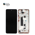 Original Ecran LCD et Vitre Tactile Rose Gold pour Xiaomi Redmi Note 9 Pro 5G