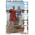 Ida Victoria HVALER - BLUSE & KJOLE str. xxs-4xl