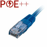 Cablenet 20m Cat6 RJ45 Blue U/UTP PVC 24AWG Flush Moulded Booted Patch