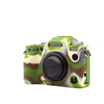 XT5 Caoutchouc Silicone Cas Corps Couverture Protecteur Cadre Peau pour Fuji X-T5 Caméra - Type vert militaire