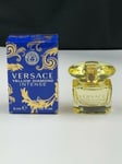 2 X Versace Yellow Diamond Intense 5ml Edp Miniature ( Very Rare )