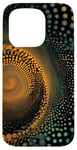 iPhone 15 Pro Enchanting Spiral Dot Art Designs Case