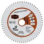 Delver Sågklinga 60T 216mm EXTREME CUT (Fina snitt i trä/plast/aluminium)