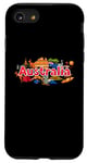 iPhone SE (2020) / 7 / 8 Australia Down Under Culture Australian Flag Map Gift Case