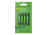 Gp Recyko B421 - 3 T Usb-Batterilader - (For 4Xaaa) 4 X Aaa - Nimh - 850 Mah - 1 A