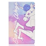 JIan Ying Cover Case for Samsung Galaxy Tab A 10.1 (2019) SM-T510 T515,Tablet Case Cover Slim Folding Protector,Pink horse