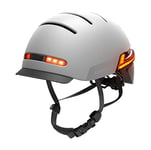 LIVALL BH51T Neo 2020 Smart Cycle Helmet with brake warning lights, indicators and fall-detection alert (Sandstone)