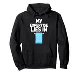 My Expertise Lies in Towels Bath Gym Beach Kitchen Absorb Pullover Hoodie