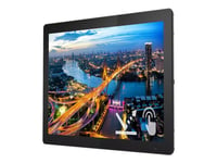 Philips B Line 152B1tfl - Led-Skärm - 15" - Pekskärm - 1024 X 768 Xga @ 75 Hz - Tn - 450 Cd/M² - 800:1 - 4 Ms - Hdmi, Dvi-D, Vga, Displayport - Svart Med Struktur