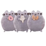 24 cm Pusheen Cat Plyschleksak Snackbar Cookie Cat Gosedjursdocka, 9,5&quot; Donut cat