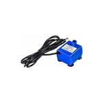 12V électrique submersible chat abreuvoir pompe ultra faible consommation d'énergie ultra silencieux chat abreuvoir pompe de remplacement bleu