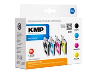 Kmp Multipack B33v - 4-Pack - Xxl-Storlek - Svart, Gul, Cyan, Magenta - Kompatibel - Bläckpatron - För Brother Dcp-J125, Dcp-J140, Dcp-J315, Dcp-J515, Mfc-J220, Mfc-J265, Mfc-J410, Mfc-J415