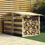 Pergola med tak 2 delar 100x90x100 cm impregnerad furu