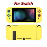 Keltainen-söpö Candy Color Suojakuori Nintendo Switch -pelikonsoliin NS Joy Con Controller Shell Pehmeä silikoni suojakuori tarvikkeet