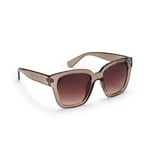 Haga Eyewear Marbella Transparent Khaki - Brown Gradient lens