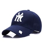 WAZHX Chapeau Hommes Et Femmes en Plein Air Casquette De Baseball Coréenne Automne Et Hiver Crème Solaire Lettre Casquette Couple Chapeau Décontracté Réglable Bleu