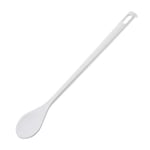 FACKELMANN 24277 Cuillère de Cuisine Ronde en Plastique Blanc 31 cm