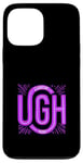 Coque pour iPhone 13 Pro Max Violet UGH. Mood Purple Color Graphic