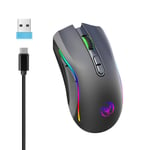 T69 ergonomia Kannettava langaton 2.4G Rgb Langaton pelihiiri Kannettava tietokone Langaton hiiri pelitietokoneeseen