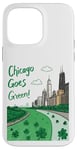 Coque pour iPhone 14 Pro Max Chicago's St. Paddy's Day Chicago - Shamrock Chicago River