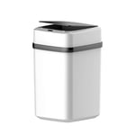 Fltaheroo 10L USB Smart Sensor Bin Automatic Intelligent Trash Can for Kitchen/Bedroom/Living Room/Bath Room
