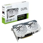 ASUS Dual GeForce RTX 4060 Ti White OC Edition 8GB | Carte graphique GPU 8Go