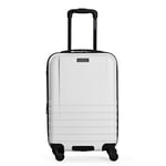 Ben Sherman Derby Hereford Sunderland Spinner Valise Verticale, Blanc, 20-inch Carry on, Bagage Vertical de Voyage Hereford