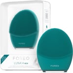 FOREO Luna 4 Men Facial Cleansing Brush for Skin & Beard - Firming Face Massager