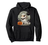 spooky Bearded Dragon mummy Pullover Hoodie