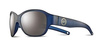 Julbo Lola Lunettes de Soleil Fille, Bleu Mat Translucide, FR : XS (Taille Fabricant : 6-10 Ans)