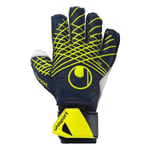 Uhlsport Målvaktshandske Prediction Soft Flex Frame - Navy/Vit/Gul adult 101133601