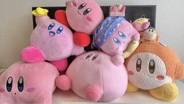 SK Japan 5" Kirby Of The Stars Pink Plush Nintendo HAL