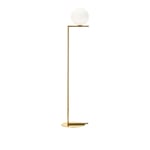 Flos - IC F1 golvlampa 24K gold - Skärmlampor - Michael Anastassiades - Guld