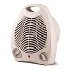 Chauffage radiateur soufflant électrique 2000W mobile - WARM TECH - Avec thermostat - Peu encombrant