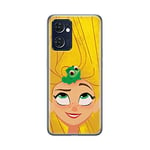 ERT GROUP mobile phone case for Oppo RENO 7 5G original and officially Licensed Disney pattern Rapunzel & Pascal 001 optimally adapted to the shape of the mobile phone, case made of TPU